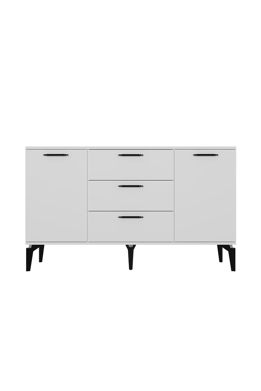 Armoire Polyvalente Almata, Console Moderne, Meuble de Cuisine, Commode