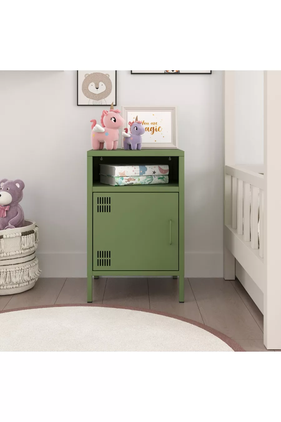 Commode Pera avec étagères ouvertes, 5 x x cm - Disponible en 9 couleurs