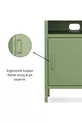 Commode Pera avec étagères ouvertes, 5 x x cm - Disponible en 9 couleurs