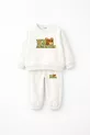 Super Bear Adventure Ensemble de survêtement unisexe pour enfants, oversize avec impression Super Ours, sans molleton