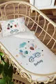 Parure de lit pour berceau  personnalisée avec le nom de maman