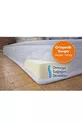 Matelas en mousse entièrement orthopédique  cm pour lit simple bébé