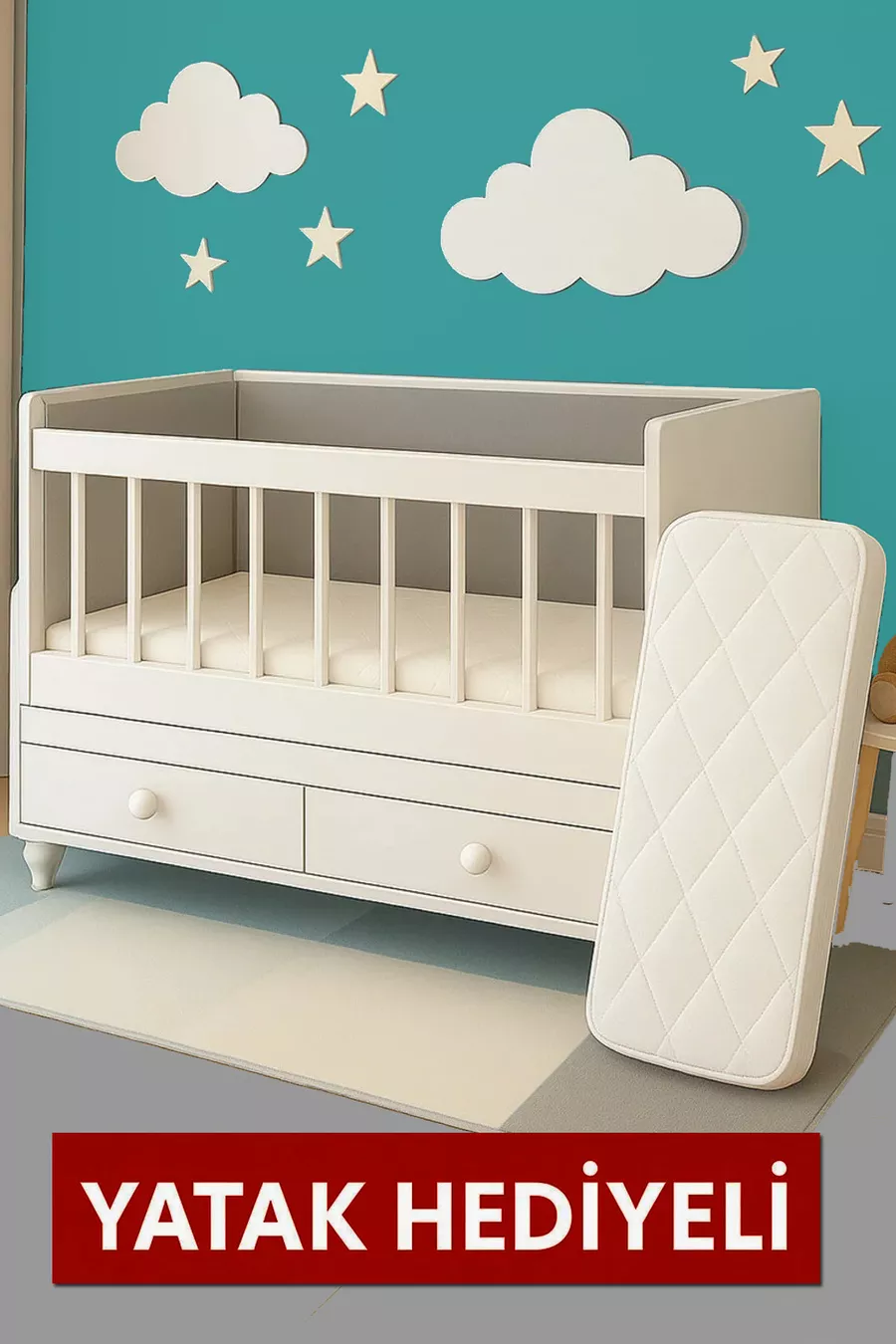 Berceau Minigold pour bébé avec lit offert
