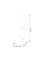 % MDF - Grand Armoire de Jouets Mono 4 avec 4 Grands Paniers