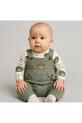 Grenouillère pour bébé garçon avec broderie d'ours, ensemble de 3 pièces – Body, grenouillère et chaussettes | Vêtements pour bébé de 3, 6, 9 mois