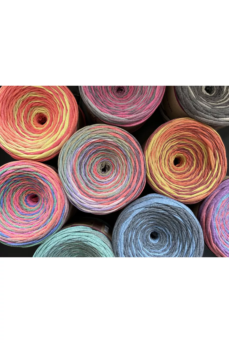 Fil de jersey marbré Fil de batik marbré
