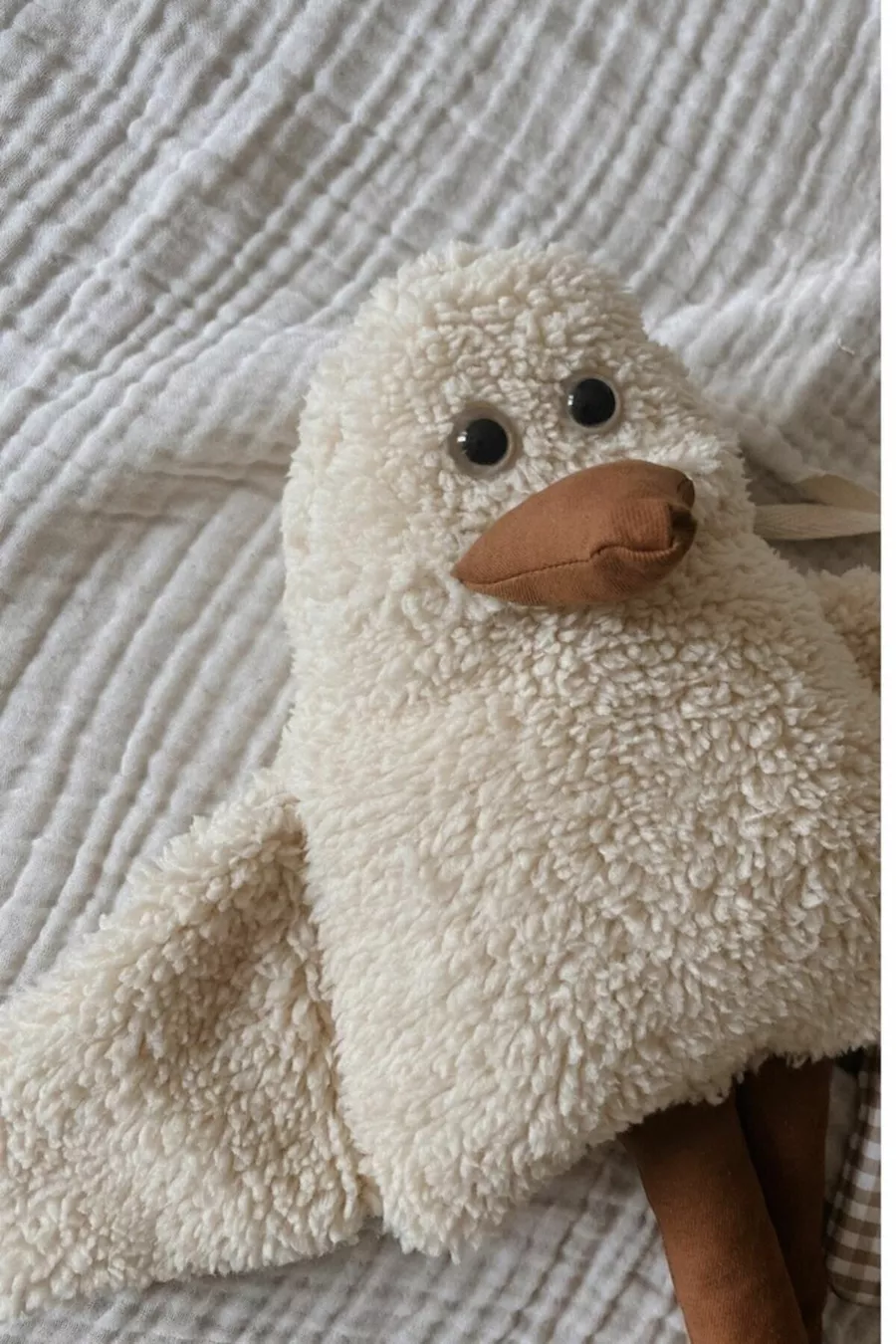 Oreiller Canard Duffy Compagnon de Sommeil pour Enfant et Bébé