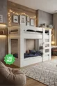 Lit superposé MDF pour jeunes  compatible avec matelas