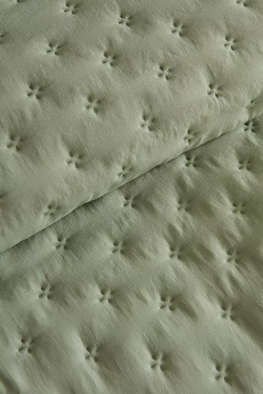 Ensemble de couverture de lit double Viona Sauge