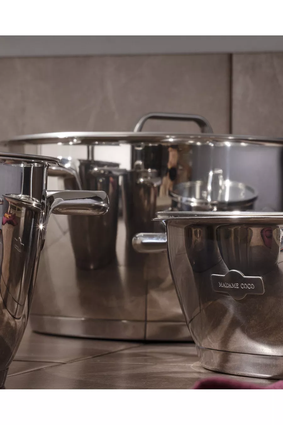 Ensemble de 8 pièces de casseroles Nova - Acier