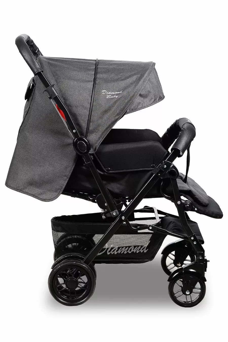 Poussette pour bébé réversible Antracyte Sapphire