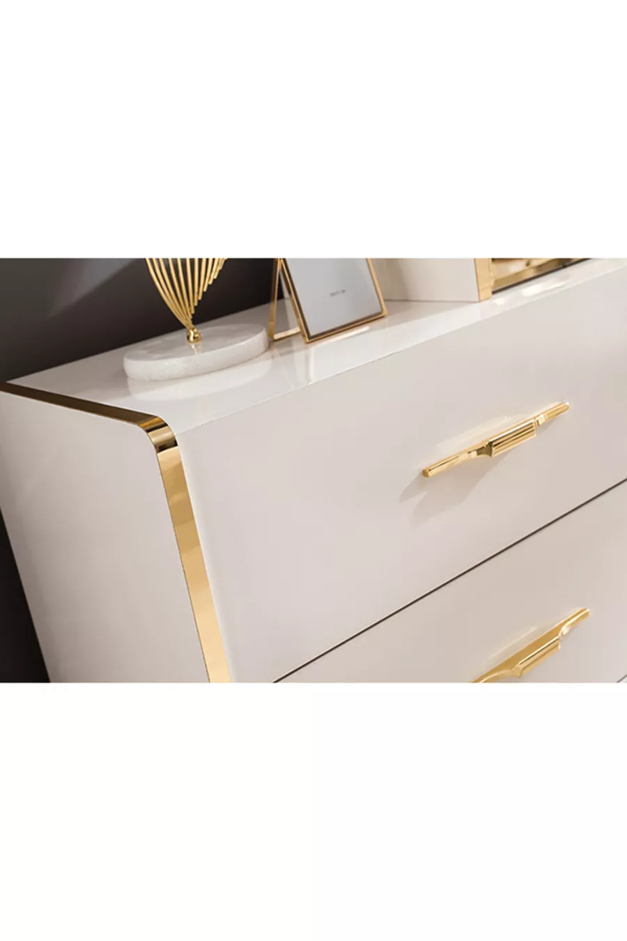 Ensemble de chambre à coucher en MDF avec alliance