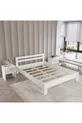 Lit en MDF Compatible Simple et Double | Installation Facile