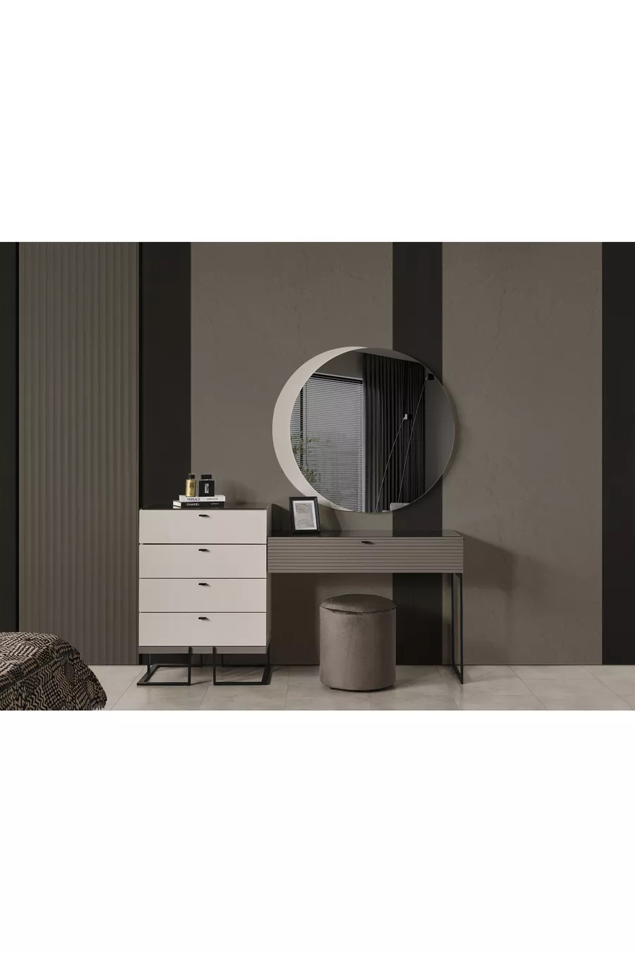 ENSEMBLE DE CHAMBRE À COUCHER ATLAS 6 PORTES