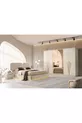 ENSEMBLE DE CHAMBRE À COUCHER FAS MDF AVEC LED ET CADRE DE LIT
