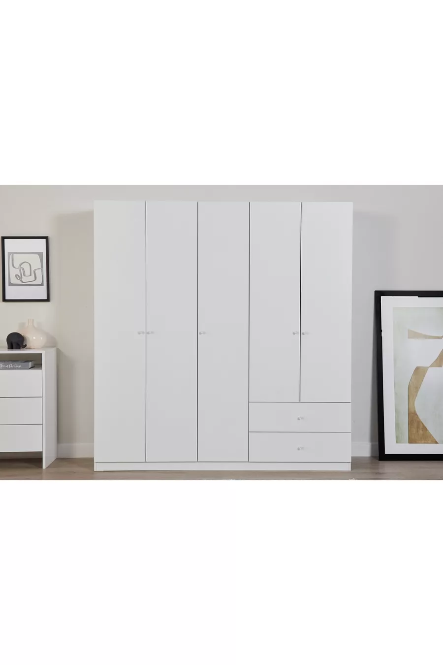 Ensemble de chambre à coucher Bien, 5 portes