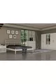 ENSEMBLE DE CHAMBRE À COUCHER METALA, BLANC, 6 PORTES