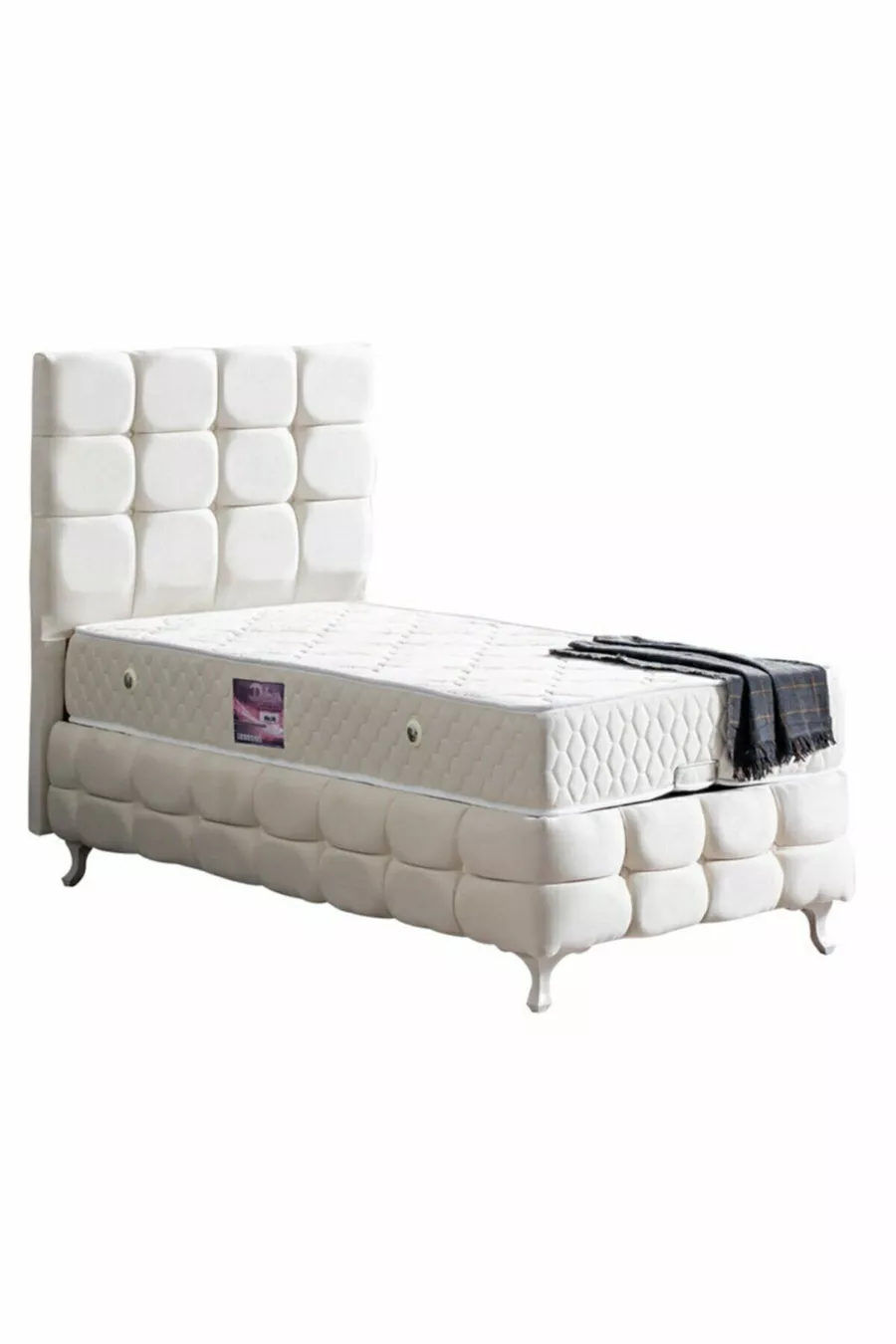 Ensemble Duke Lux Ikili, tête de lit pour lit simple