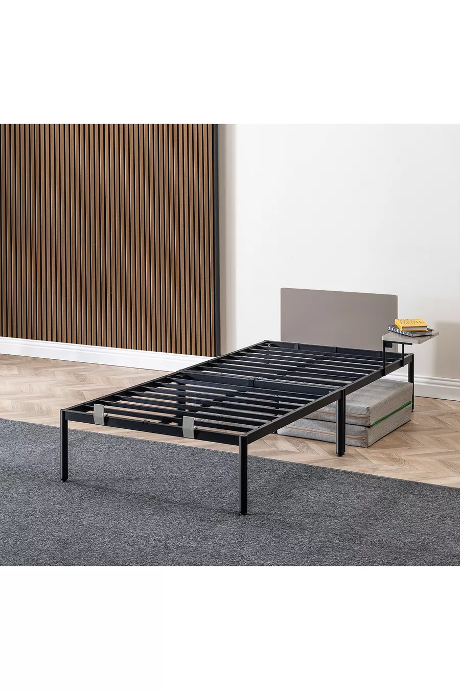 Lit, Lit en métal, Matelas, Sommier