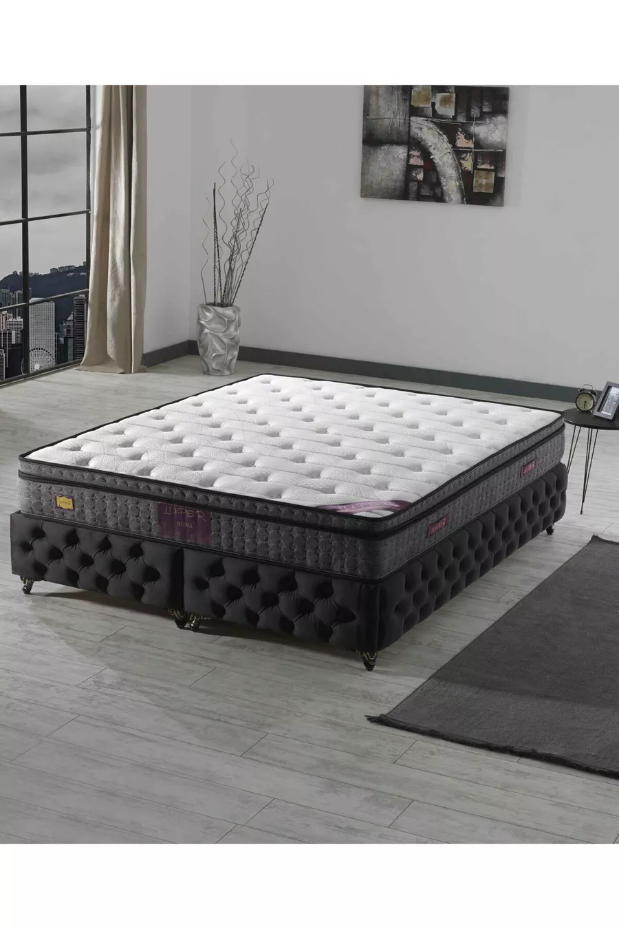 Matelas à ressorts complets orthopédique pour couple Roma