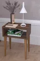 Table de chevet rétro - Noyer