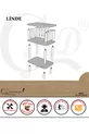 Commode Linde Minimaliste en MDF avec lames et pieds en bois ; Chambre - Salon - Bureau