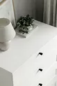 Commode Terra 5 tiroirs, Linge de lit Chambre à coucher Chambre de bébé Blanc