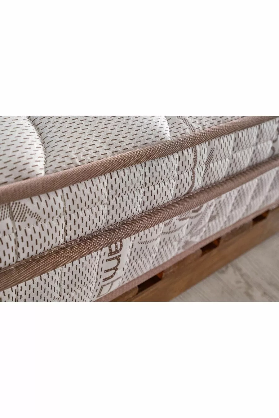 Matelas à ressorts en bambou 100 % orthopédique optimal (CM)