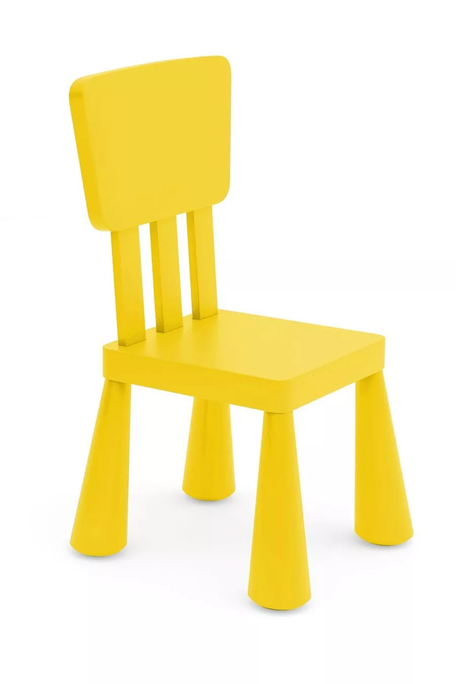 Chaise pour enfant Mammut jaune
