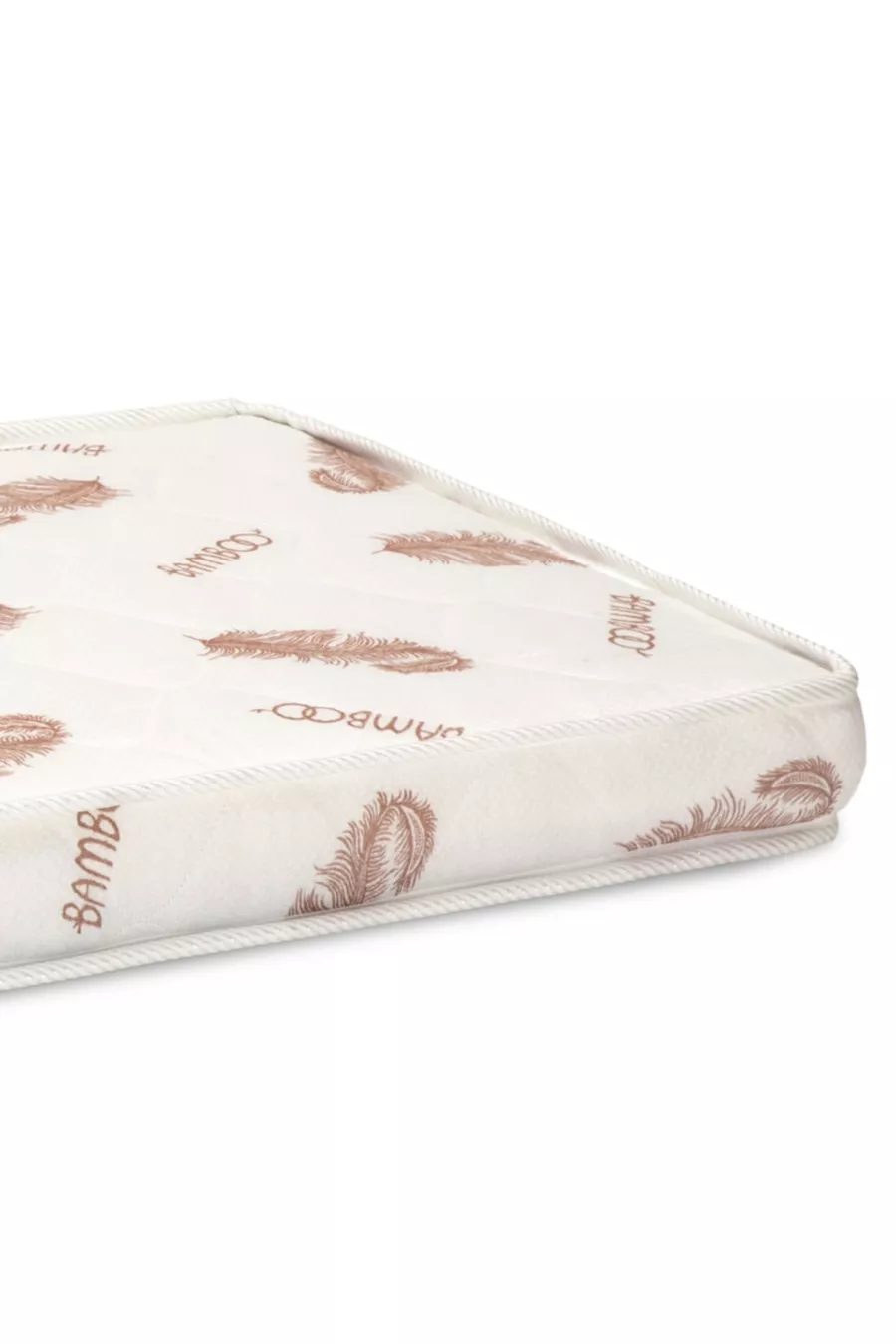 Matelas en mousse de bambou côtelé cm