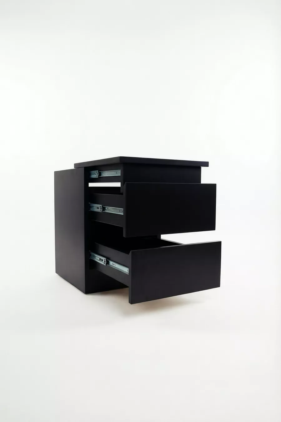 Table de chevet avec compartiment secret et carte NFC