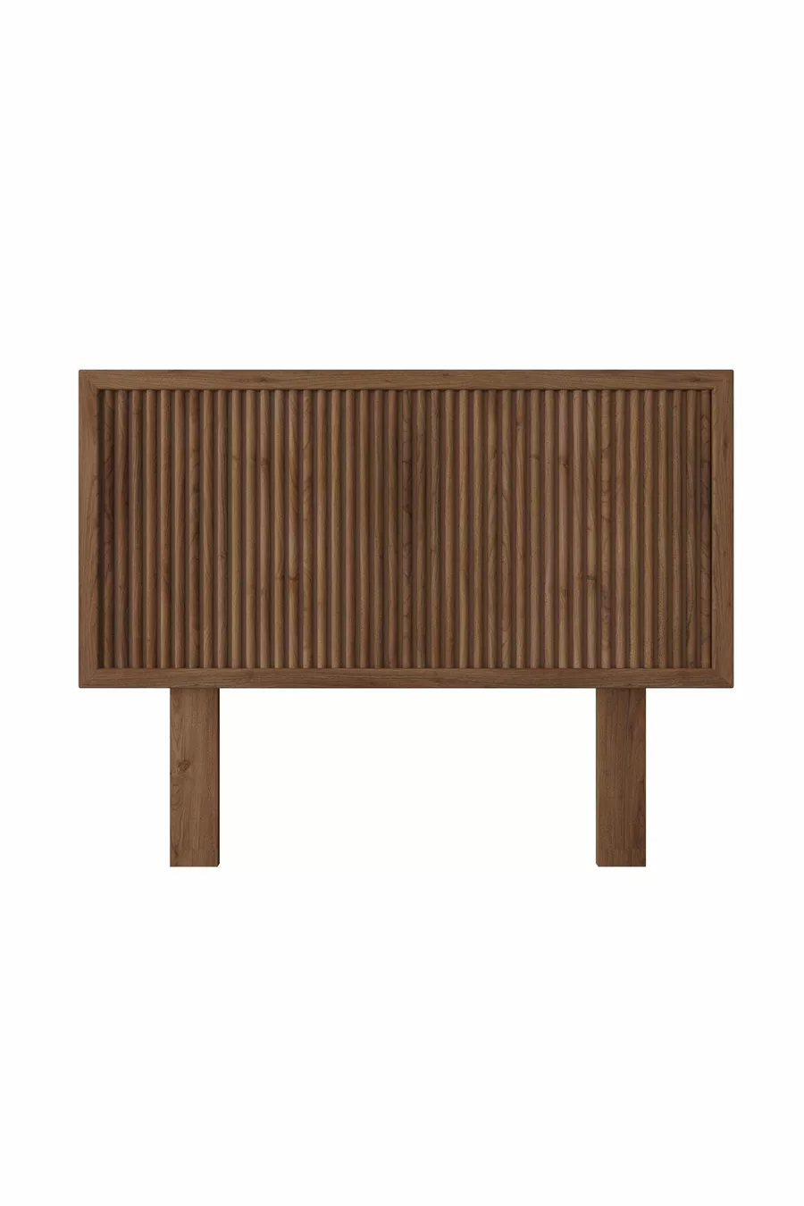 Tête Unique en Bois Couleur Noyer Modèle Marbré (VERTICAL)