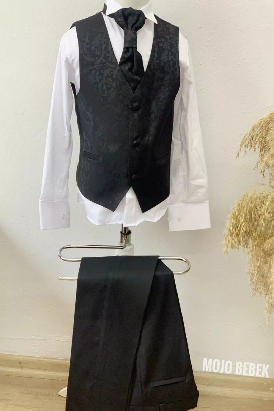 Ensemble de costume de garçon Mogi  Noir