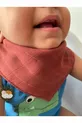 ( PIÈCES) Bavoir & Foulard pour Bébé en Tissu Mousseline avec Pressions Run Baby