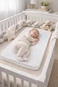 Matelas en mousse entièrement orthopédique  cm pour lit simple bébé