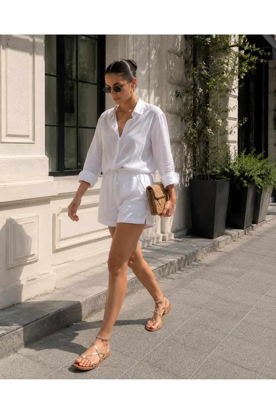 Sandale Femme Gold Quotidienne Confortable À Lien À La Cheville
