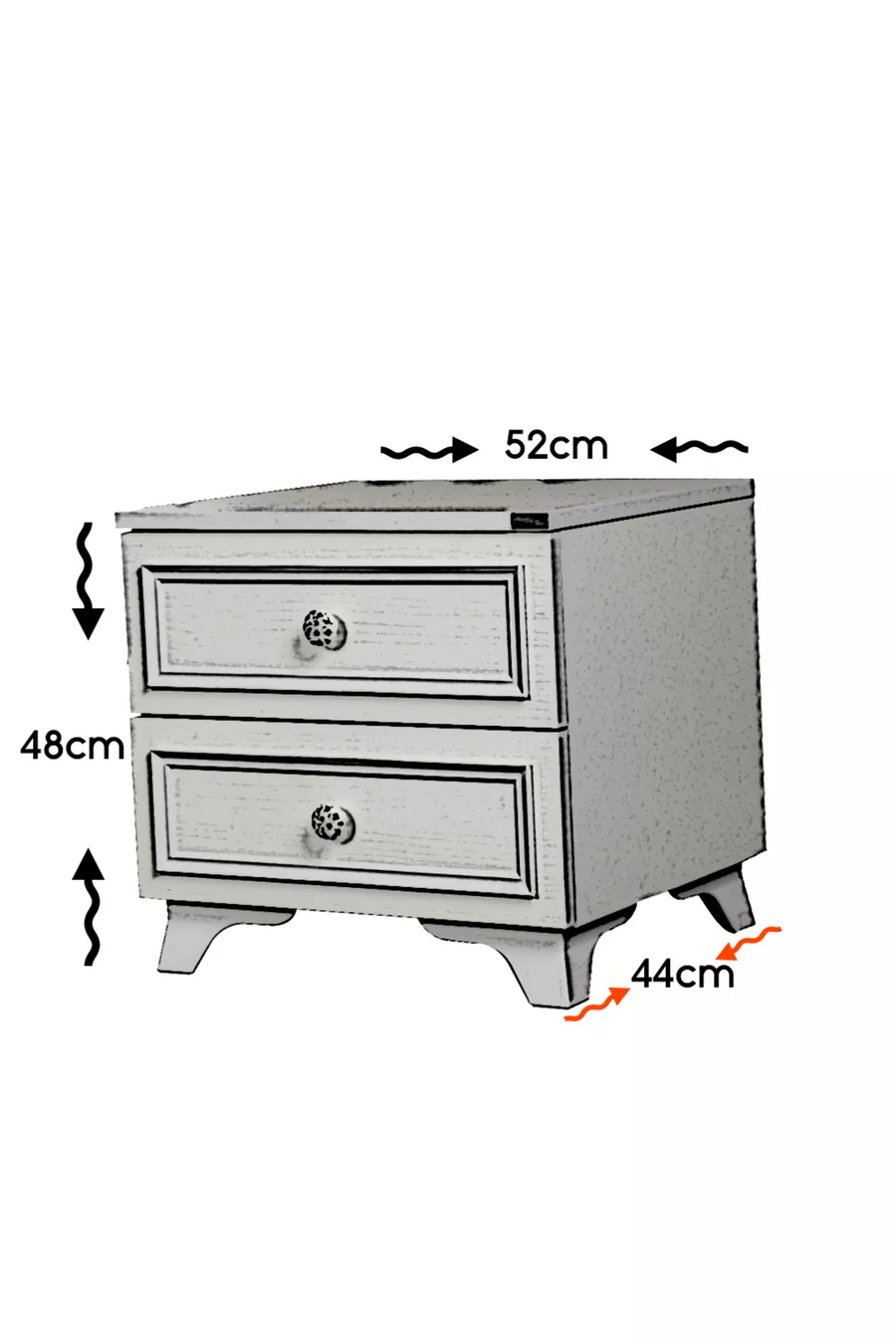Commode Pacific Home Lisbonne