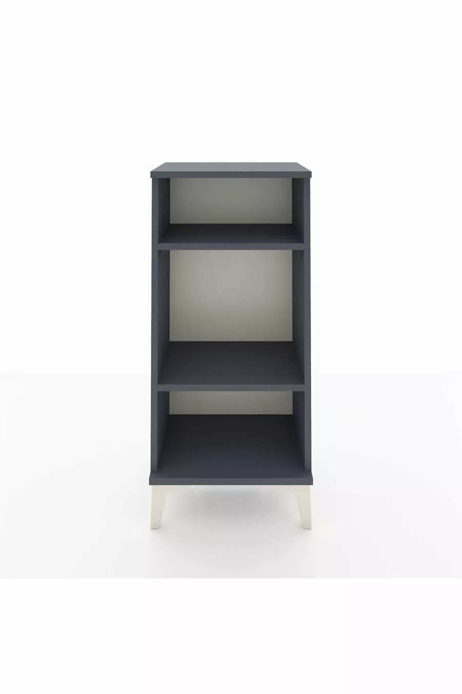 Chevet Arges à 2 étagères Anthracite-Anthracite