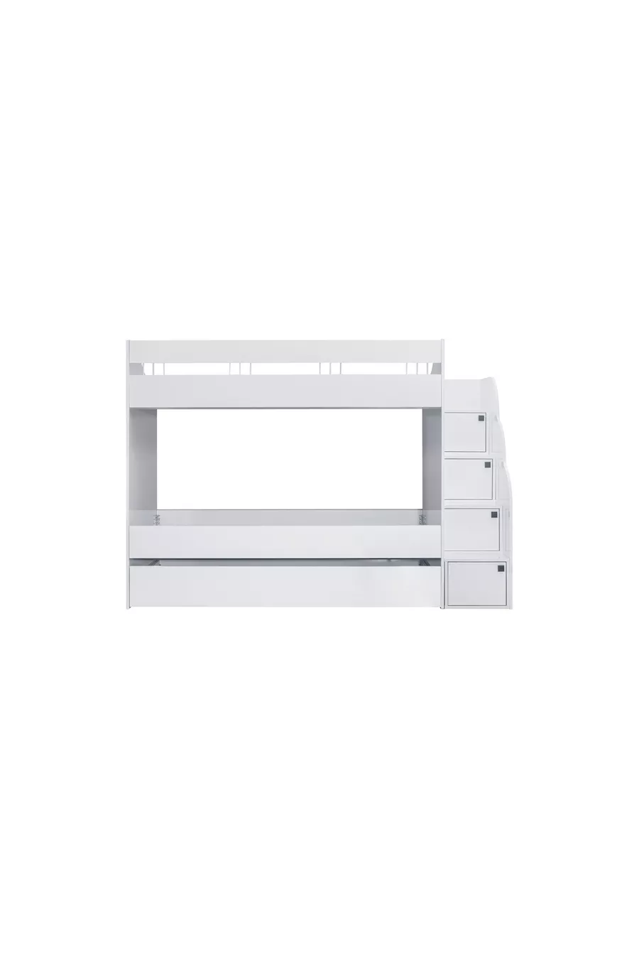 LIT SUPERPOSÉ, LIT SUPERPOSÉ BLANC AVEC TIROIRS