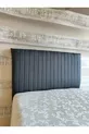 Housse de tête de lit pour sommier en lin Sonne Design  Cm Anthracite