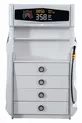 Chambre d'enfant - Lit avec voiture Mercedes et pare-vent - Armoire sportive à 3 portes - Commode