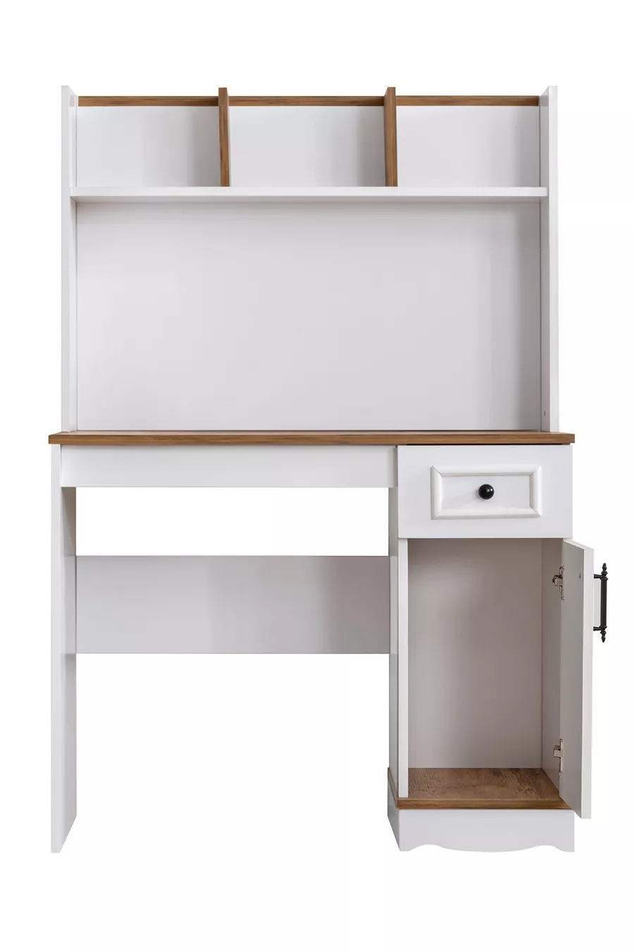 Chambre d'enfant Linda - Armoire 3 portes, Lit, Bureau
