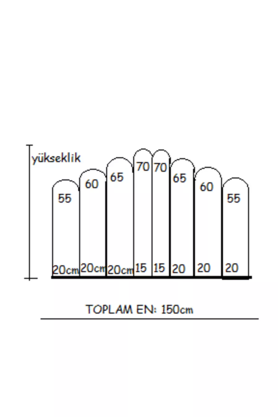 LIT / CADRE DE LIT CM - 8 PANNEAUX