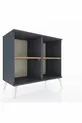 Commode Hyperion 2 étagères Anthracite-Anthracite/Sapin