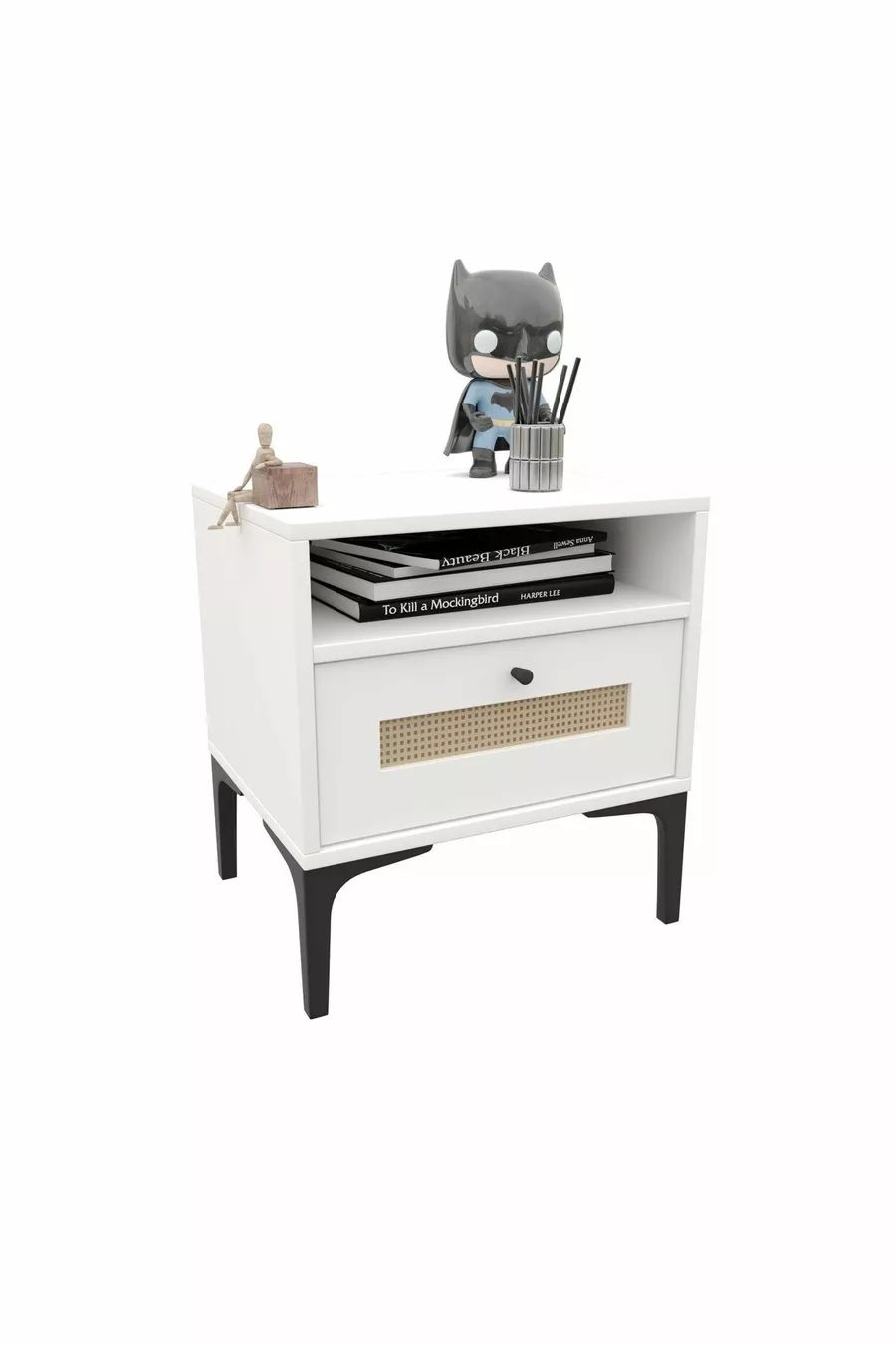 Ensemble de chambre d'adolescent Trio White L (MDF)