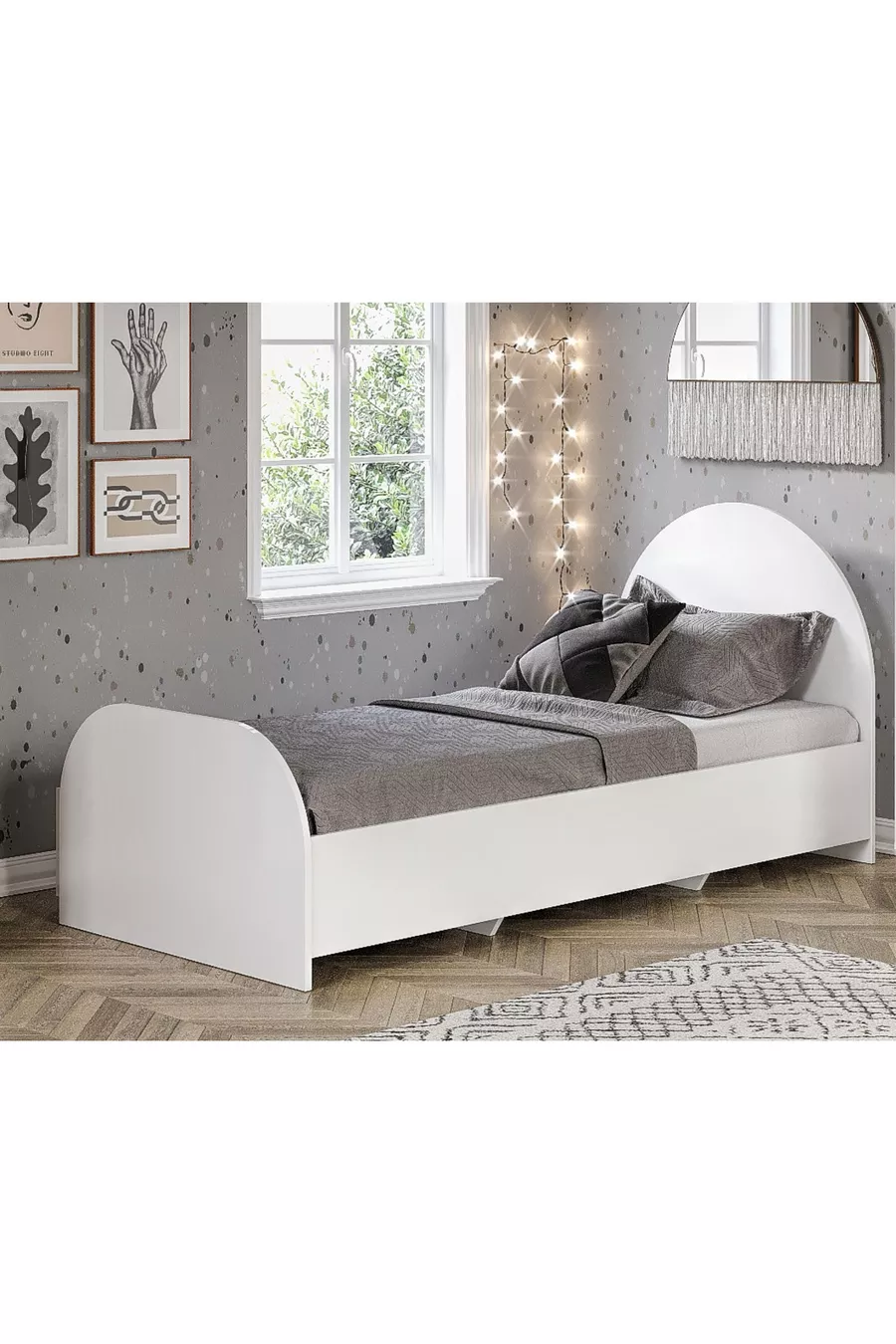 Ensemble de chambre d'enfant Bohem Sun, entièrement en MDF