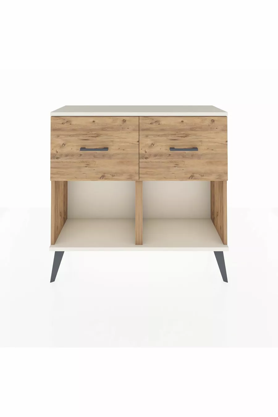 Commode Arges 2 tiroirs Pin-Ayatashi/Pin