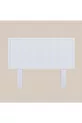 Tête de lit simple en bois couleur blanche modèle Hüma (VERTICAL)