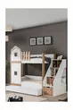 Lits superposés, Lit superposé Eiffel avec tiroirs 2 matelas Comfort
