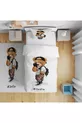 Ensemble pour chambre d'enfant avec ours imprimé numérique (rideau, couvre-lit et oreiller, tapis)